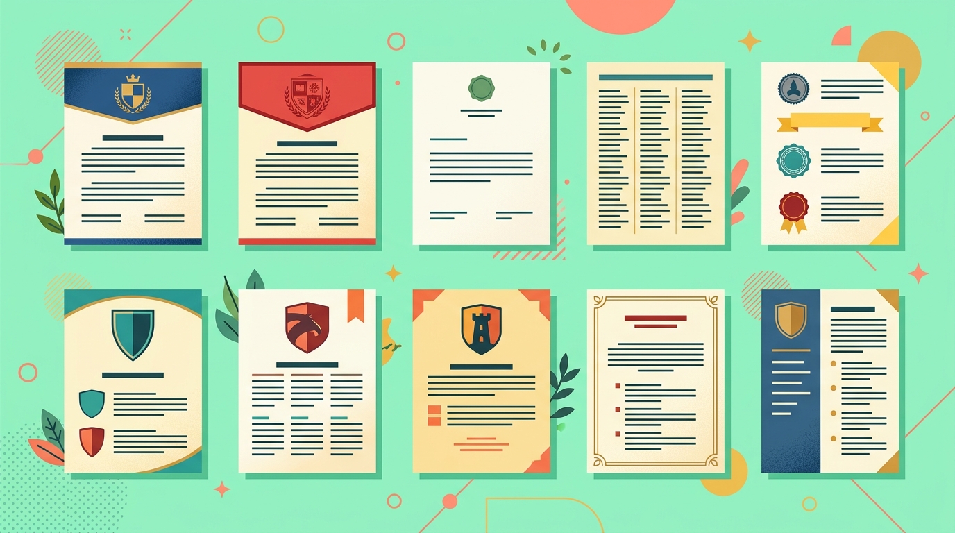 10 шаблонов титульных листов для разных типов вузов