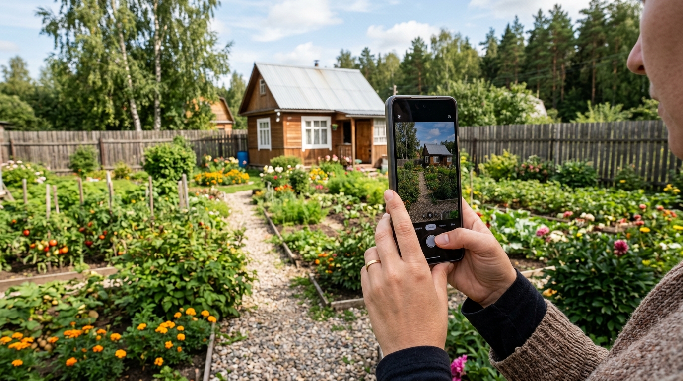 Как правильно сфотографировать участок для ИИ