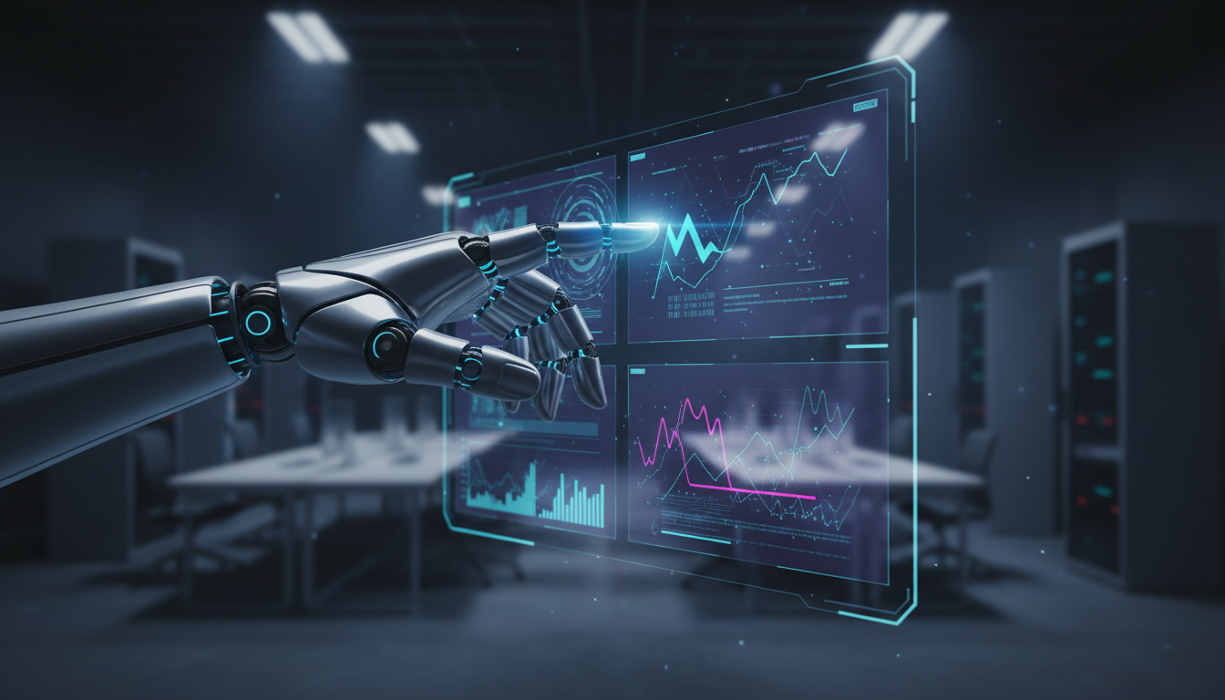 Нейросеть создаёт тёмные слайды для корпоративной презентации