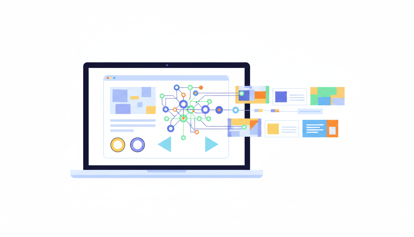 Нейросеть генерирует слайды презентации автоматически — схема работы ИИ