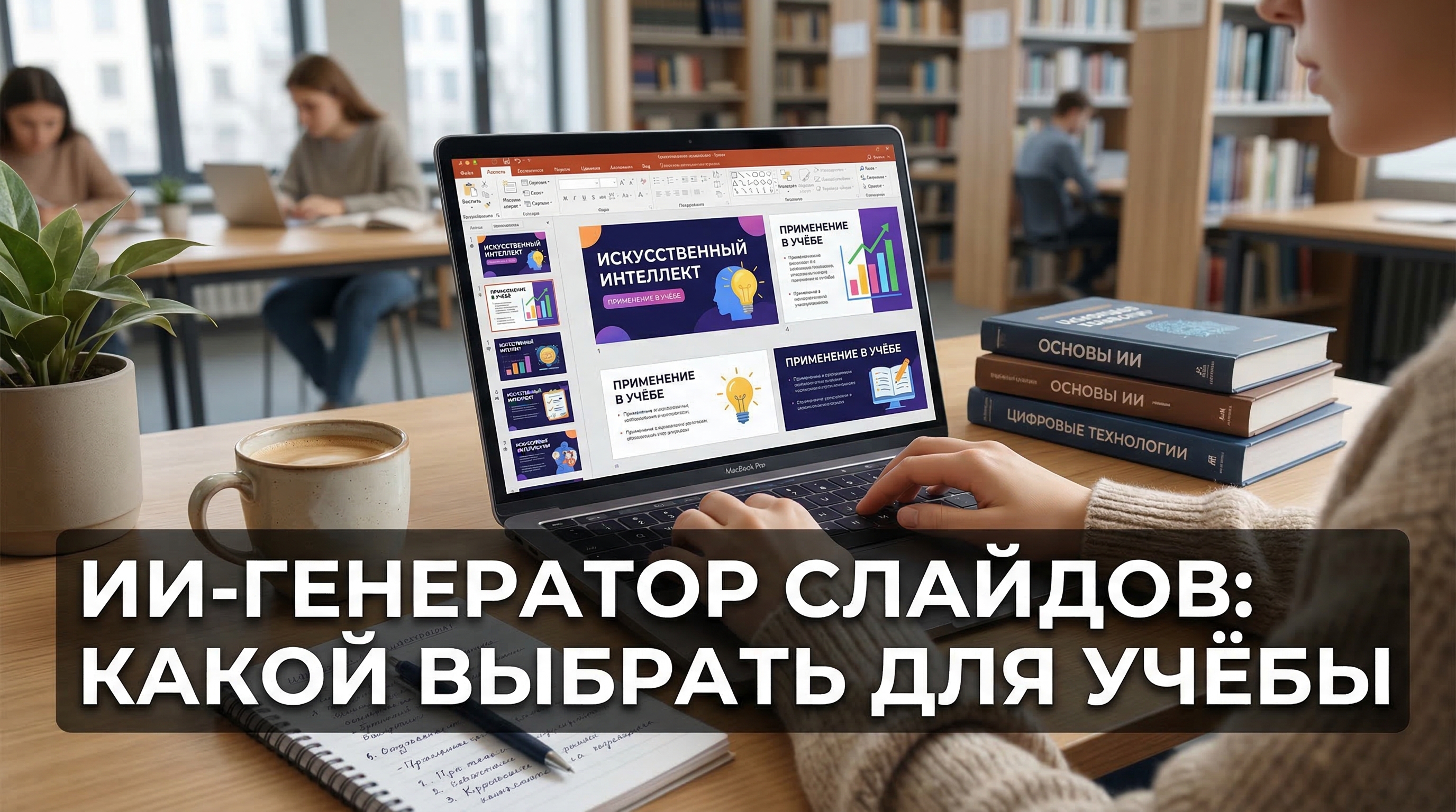 ИИ-генератор слайдов: какой выбрать для учёбы — обзор сервисов для студентов