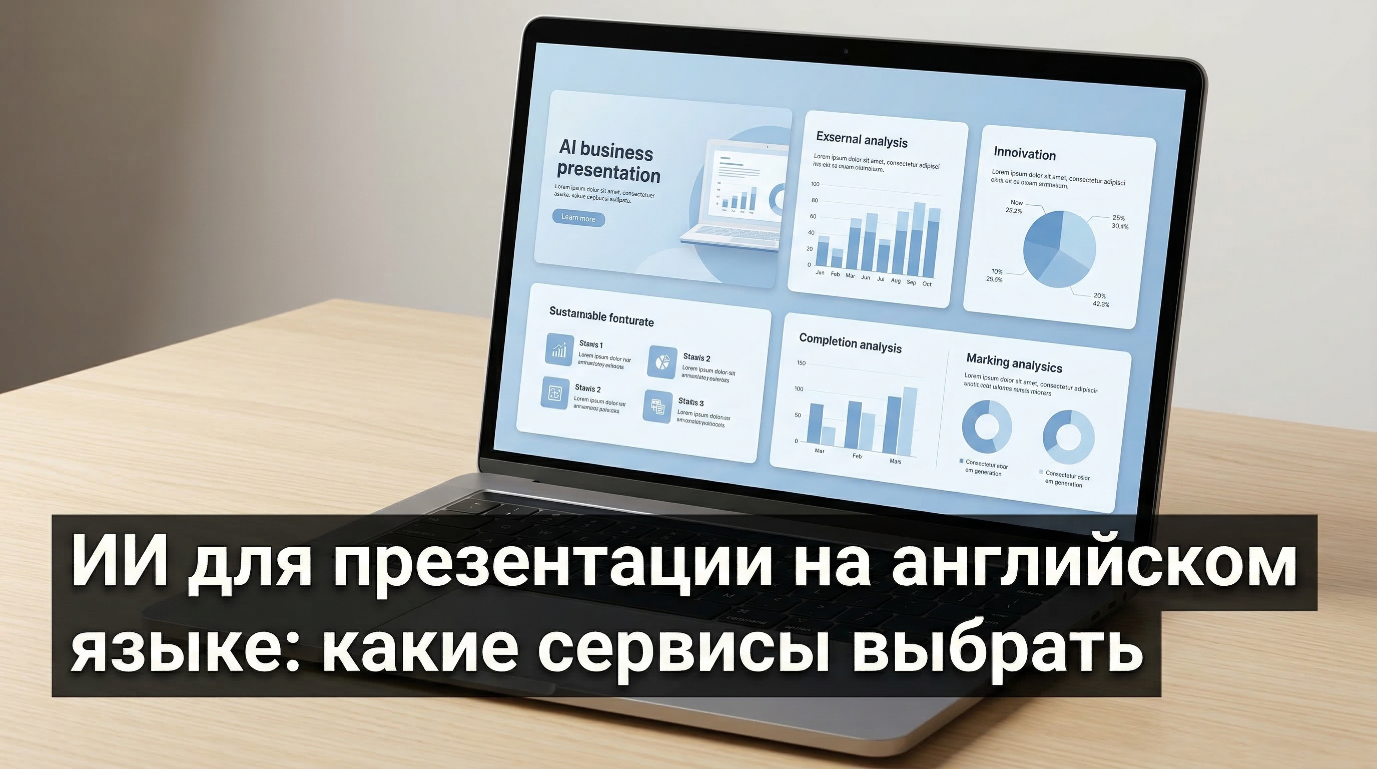 ИИ для презентации на английском языке — обзор лучших сервисов