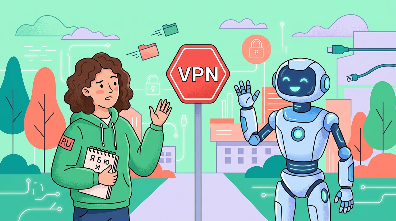 VPN-блокировки зарубежных нейросетей в России