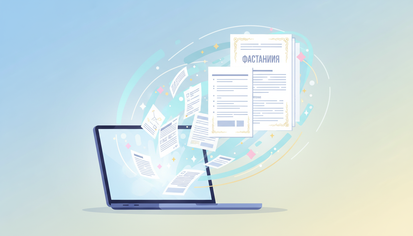 Документ с автооформлением по ГОСТ: оглавление и библиография
