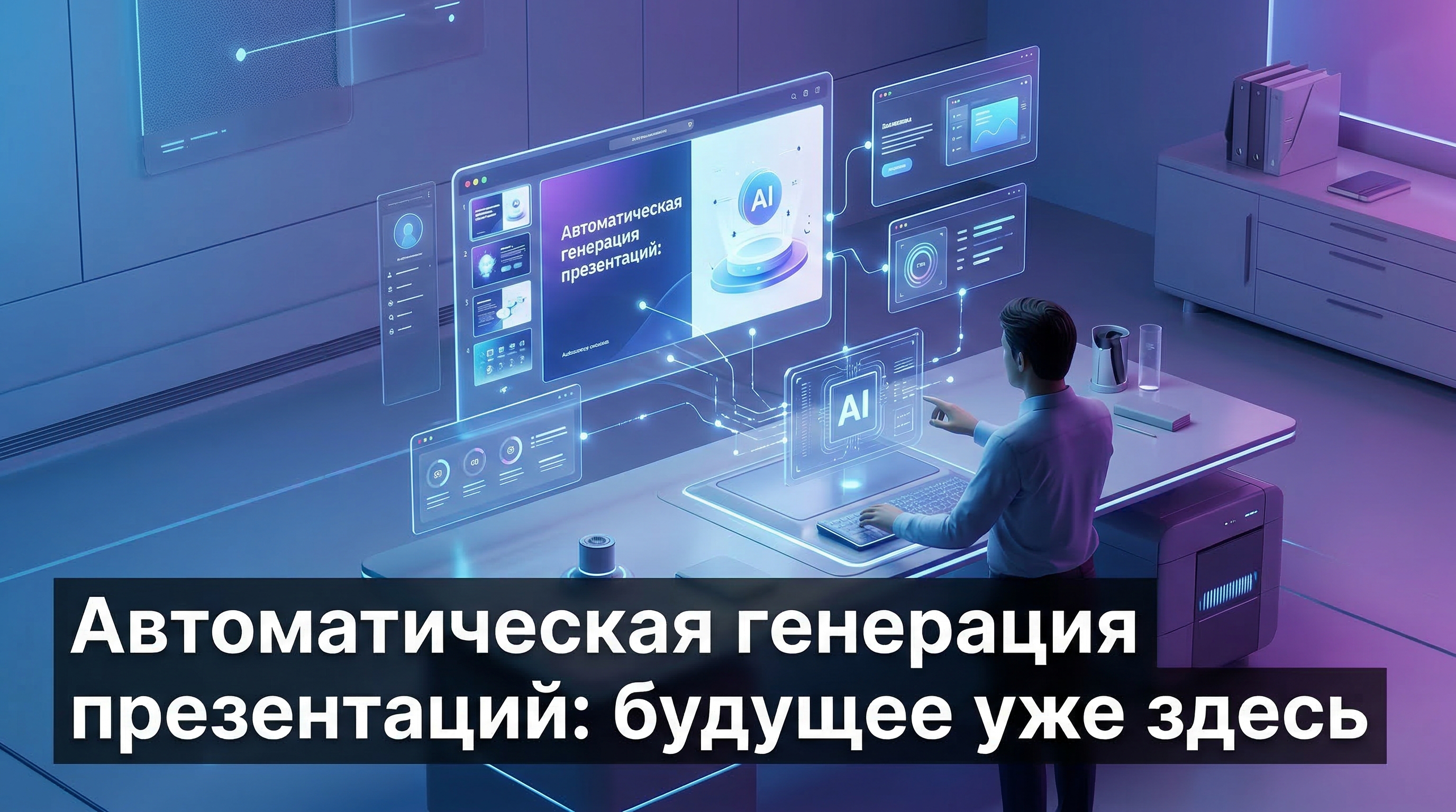 Автоматическая генерация презентаций с помощью ИИ — будущее уже здесь