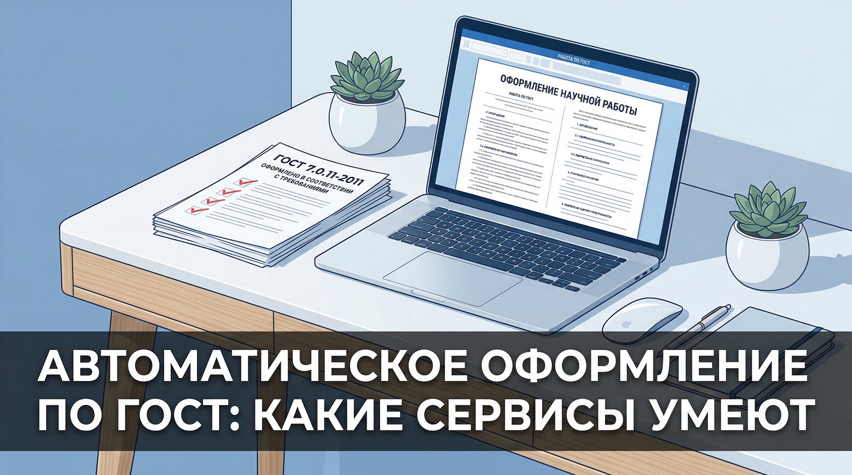 Автоматическое оформление по ГОСТ — обзор сервисов, которые умеют форматировать работы