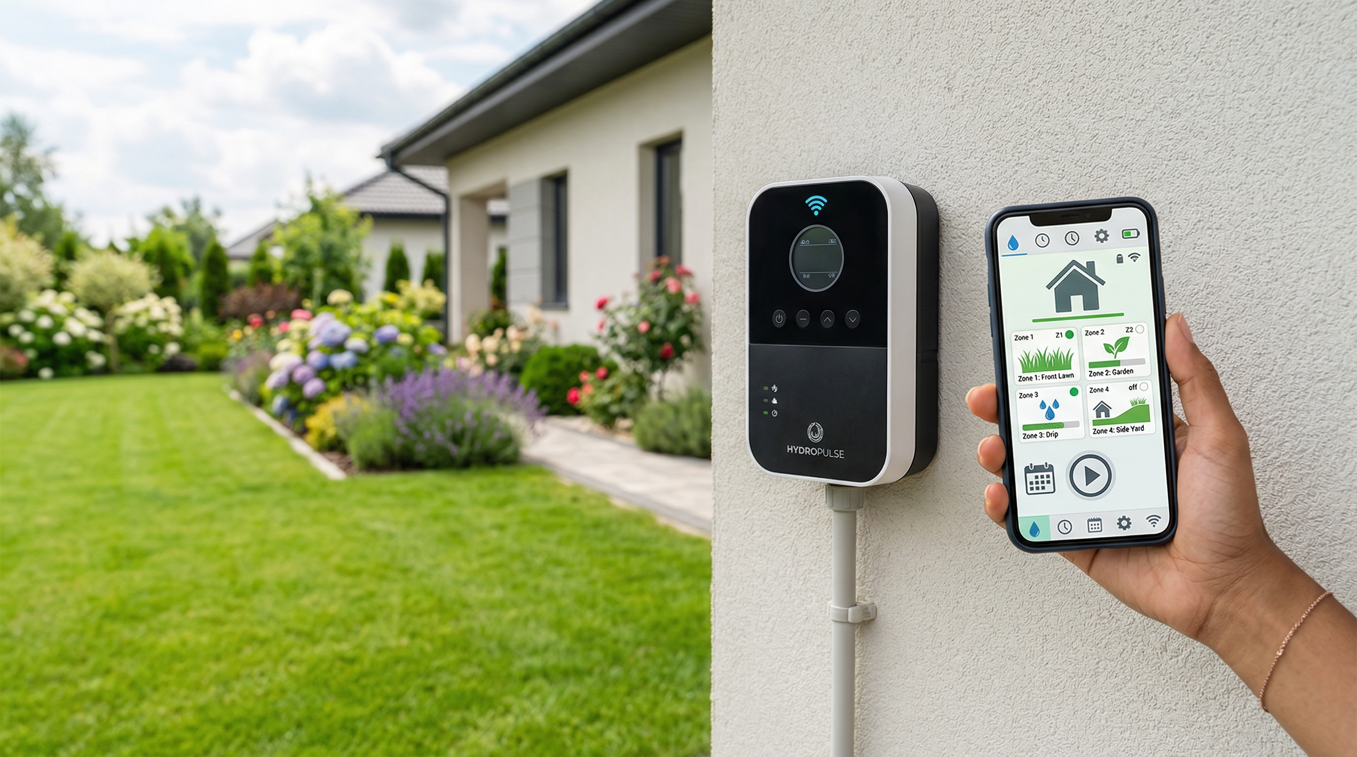Умный контроллер полива с управлением через смартфон
