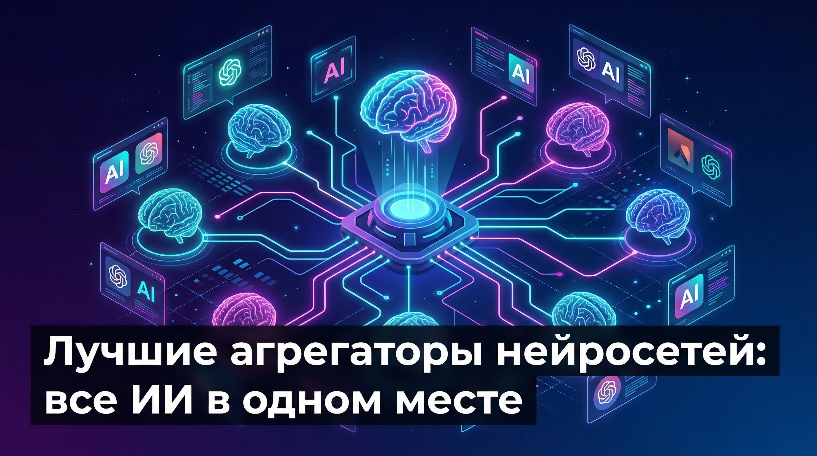 Лучшие агрегаторы нейросетей — все ИИ-модели в одном месте
