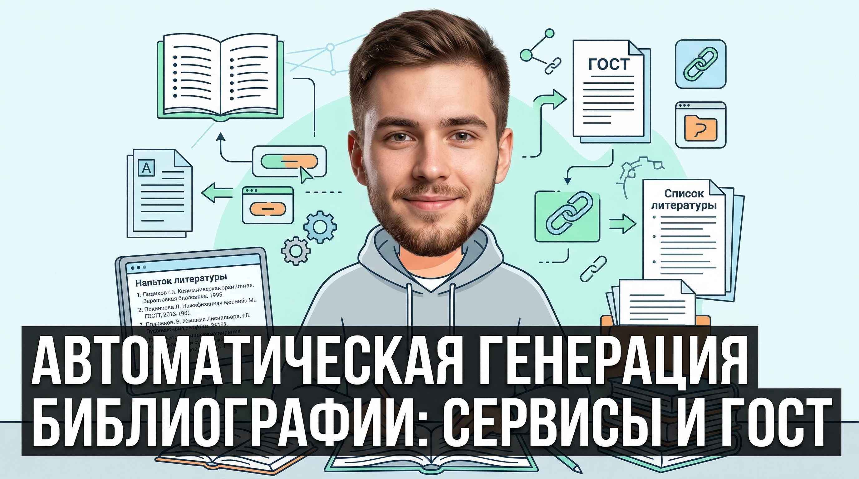 Автоматическая генерация библиографии: сервисы и ГОСТ — обложка статьи