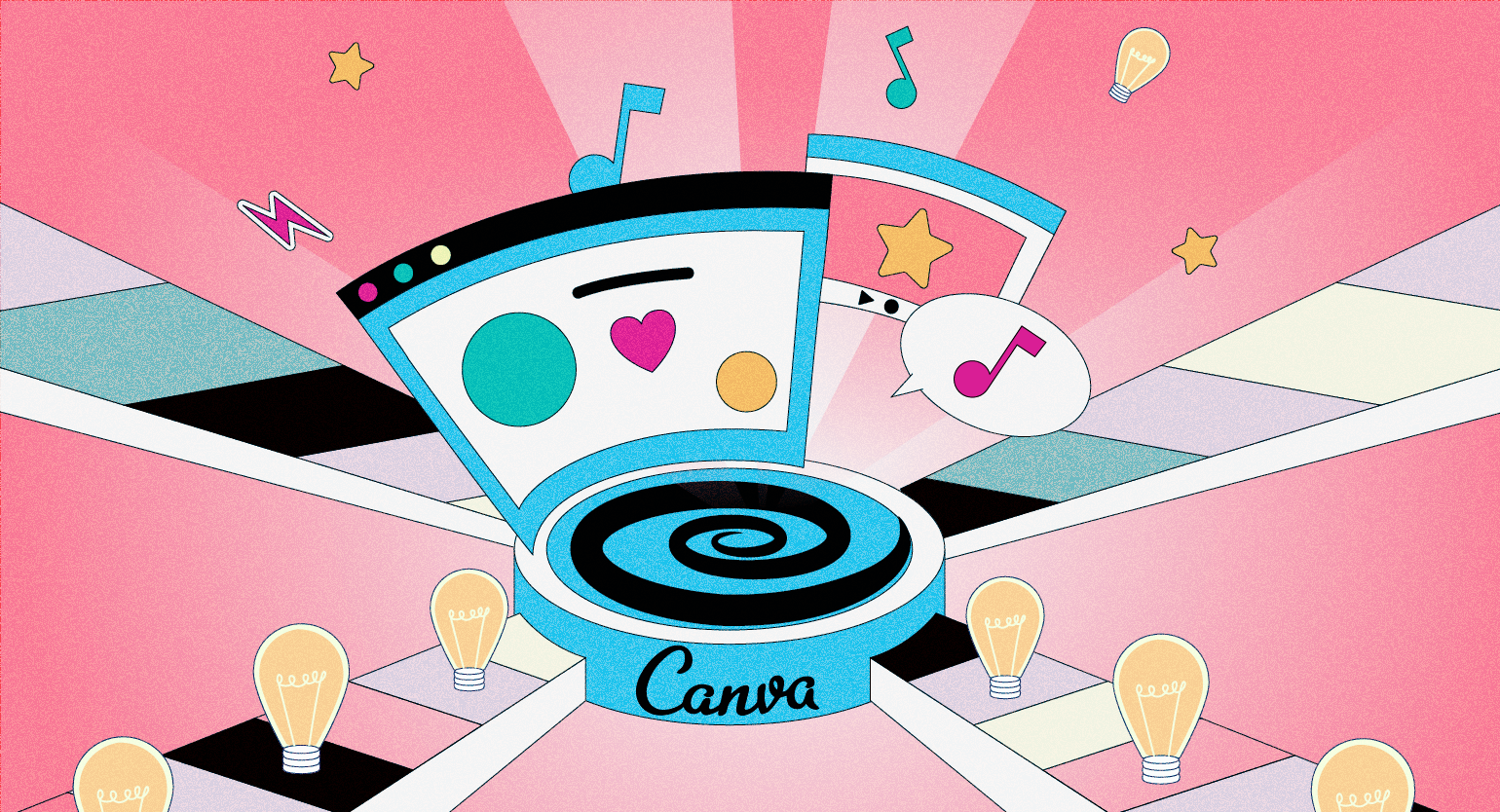 Canva — графический редактор с ИИ для презентаций