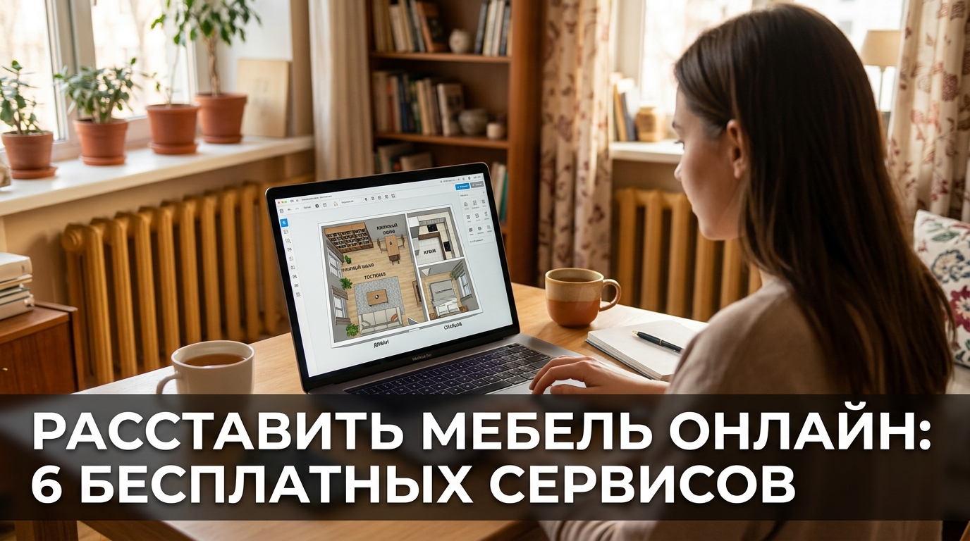 Расставить мебель онлайн — 6 бесплатных сервисов для квартиры 2026