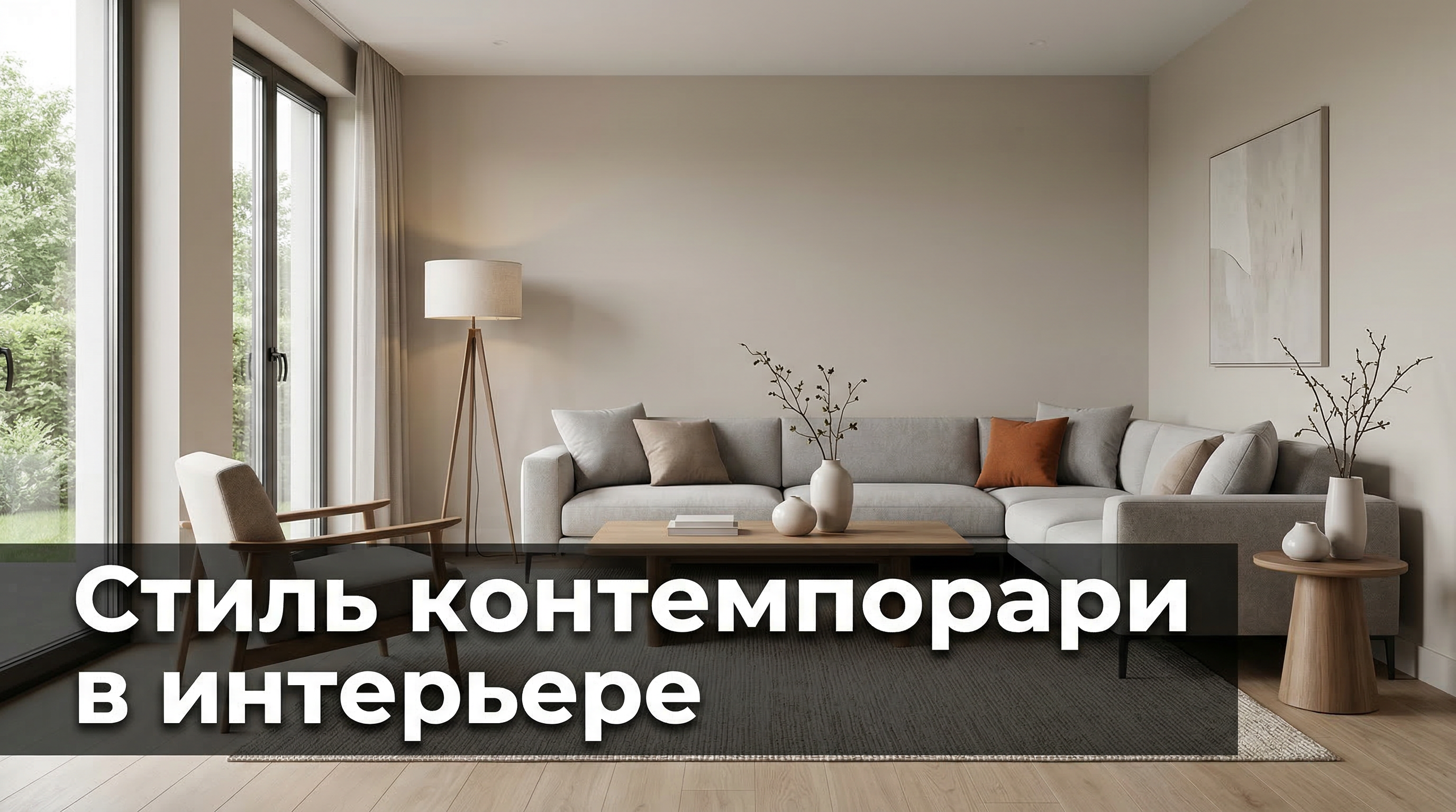 Стиль контемпорари в интерьере: актуальная классика без правил