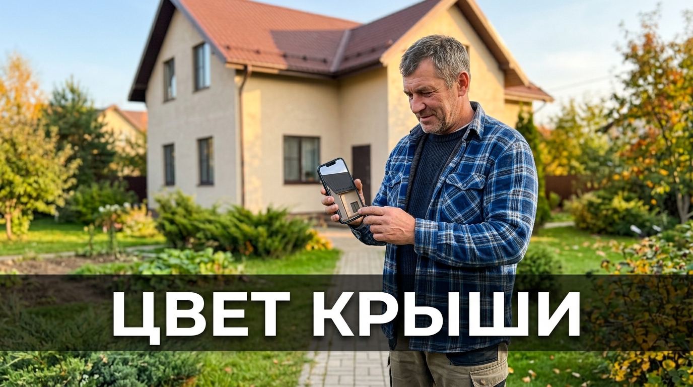 Какой цвет крыши выбрать: примерил под фасад на фото дома