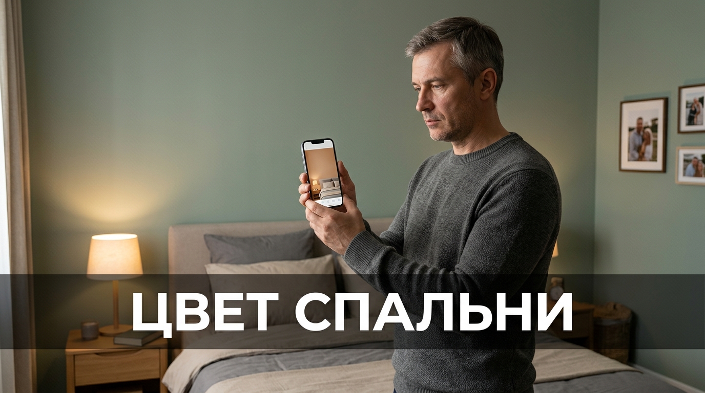 Цвет стен для спальни: примерил варианты на фото, чтобы спалось спокойно