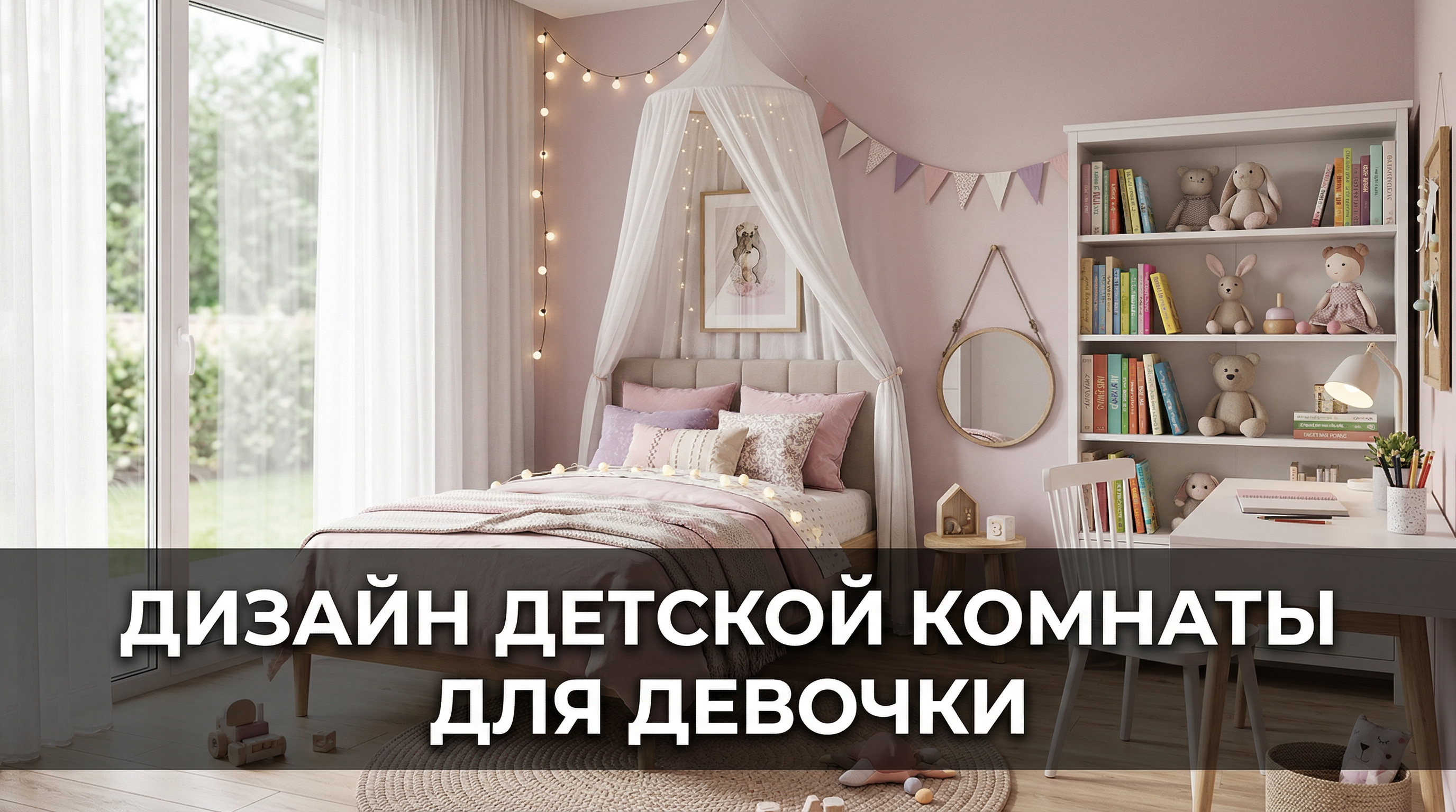 Дизайн детской комнаты для девочки: возраст, стиль, зонирование — Блог ...