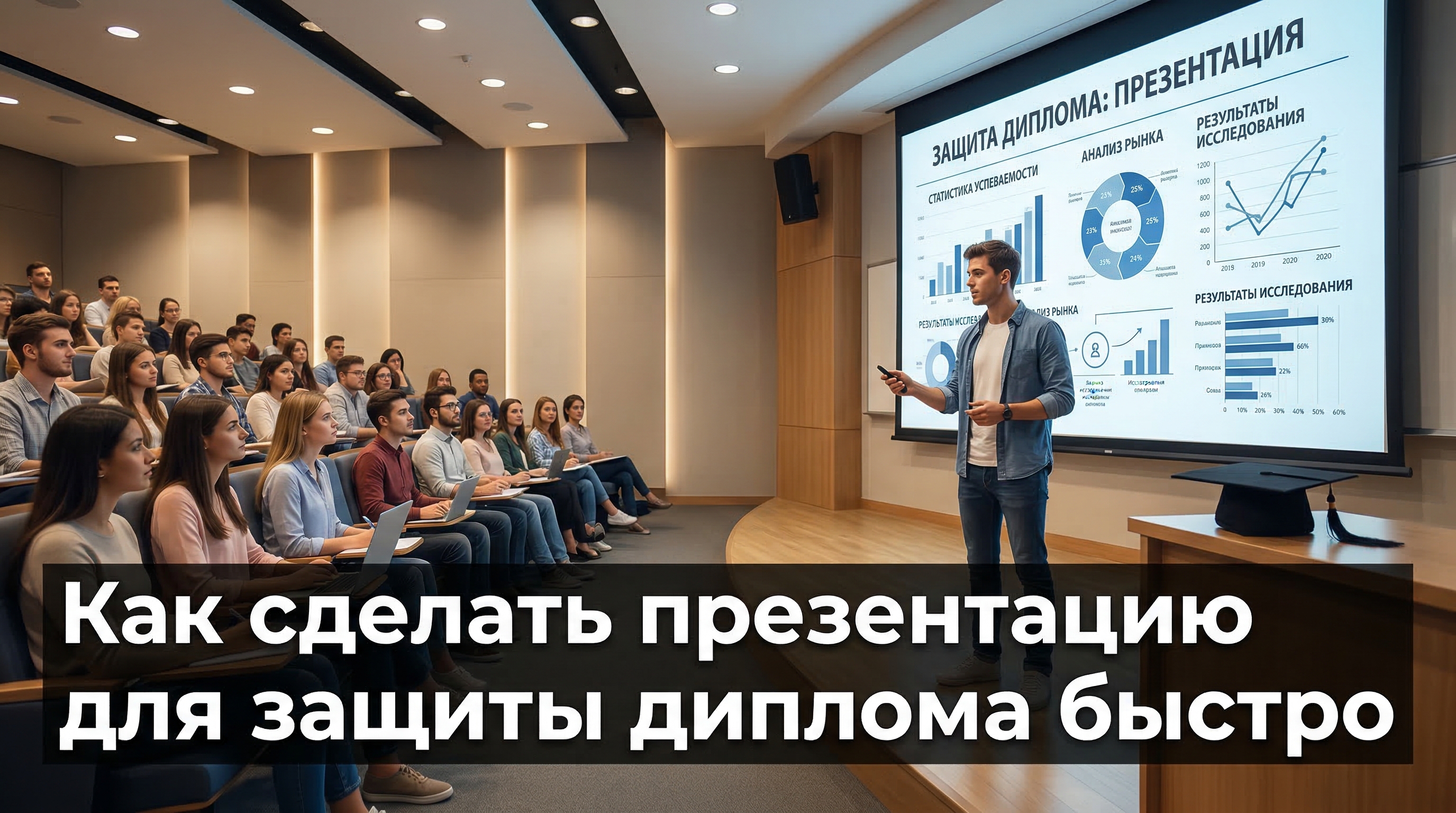 Как сделать презентацию для защиты диплома быстро — пошаговый гайд