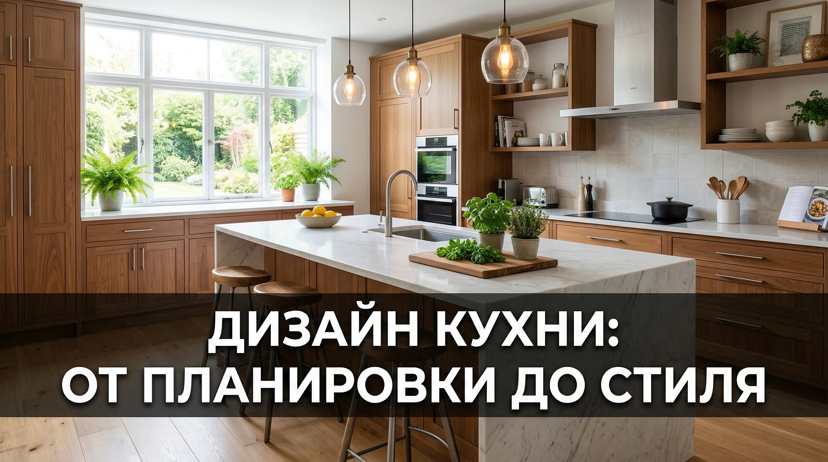 Дизайн кухни: планировки, стили и решения для любой площади