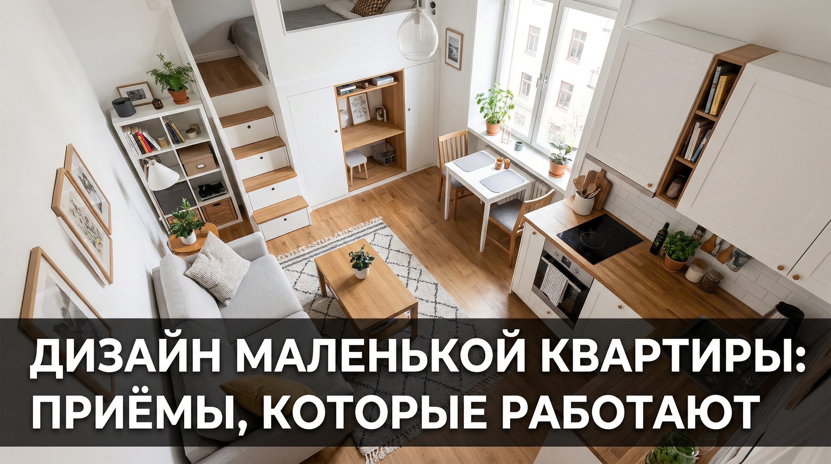 Дизайн маленькой квартиры: приёмы, которые работают