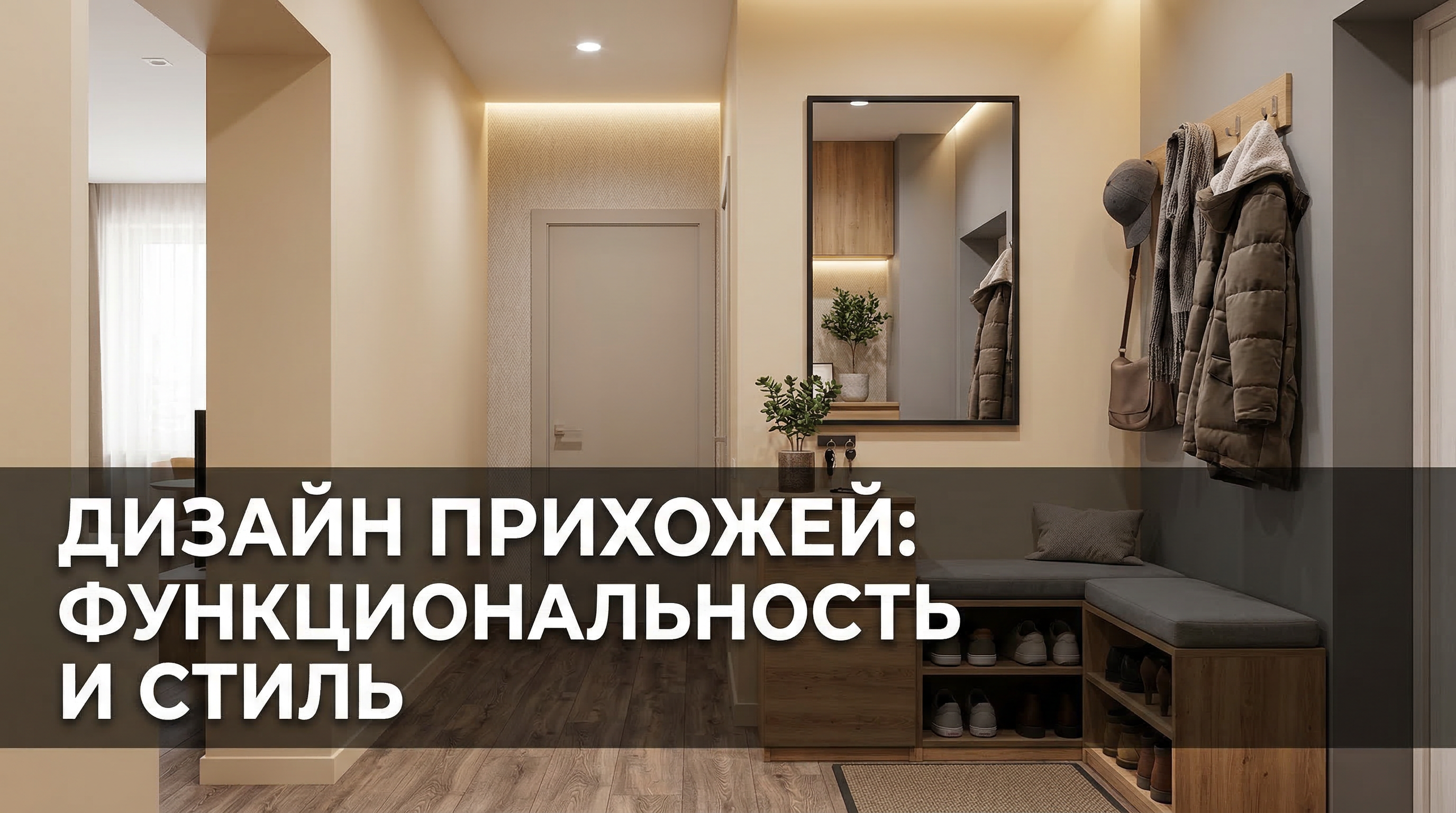 Дизайн прихожей — функциональное хранение и стильная отделка