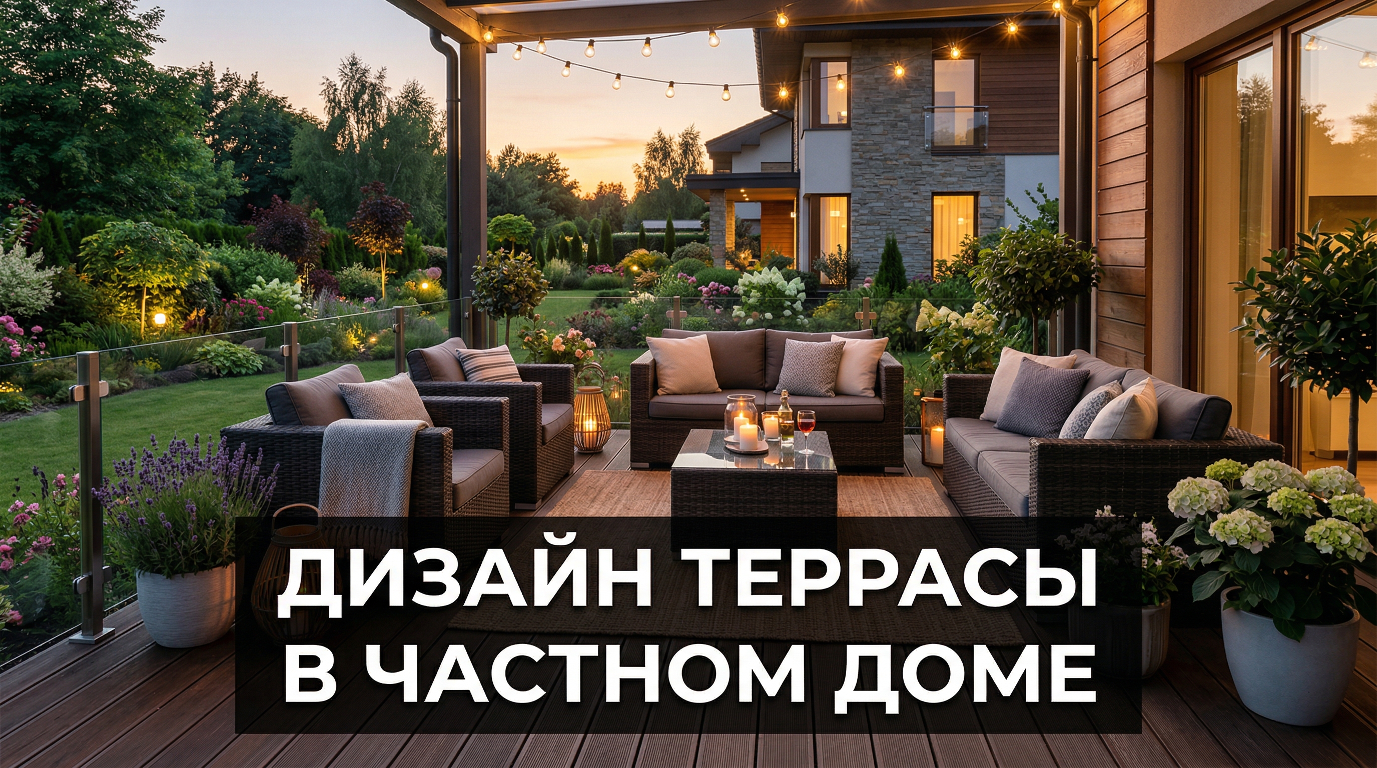 Дизайн террасы в частном доме — 30+ идей для любого стиля — блог RoomGPT