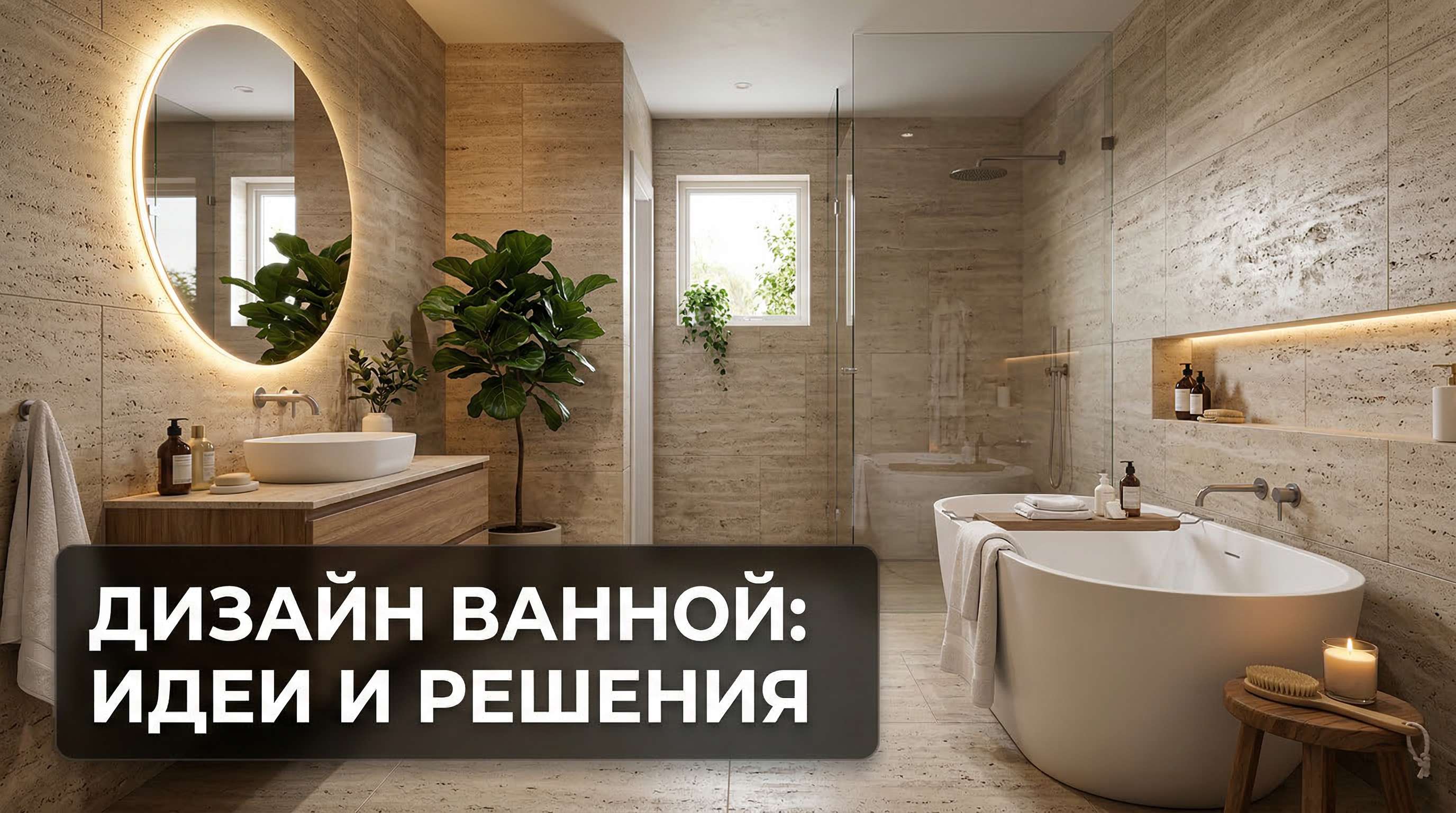 Дизайн ванной комнаты — современные идеи и решения для любой площади