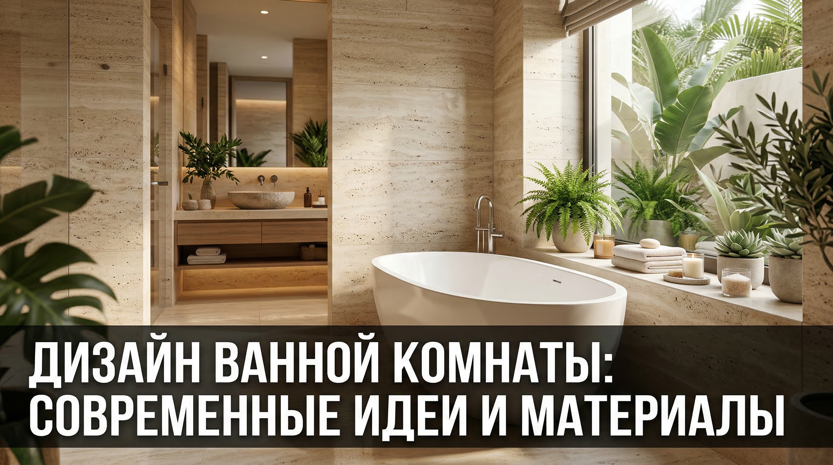 Дизайн ванной комнаты: современные идеи и материалы 2026 года