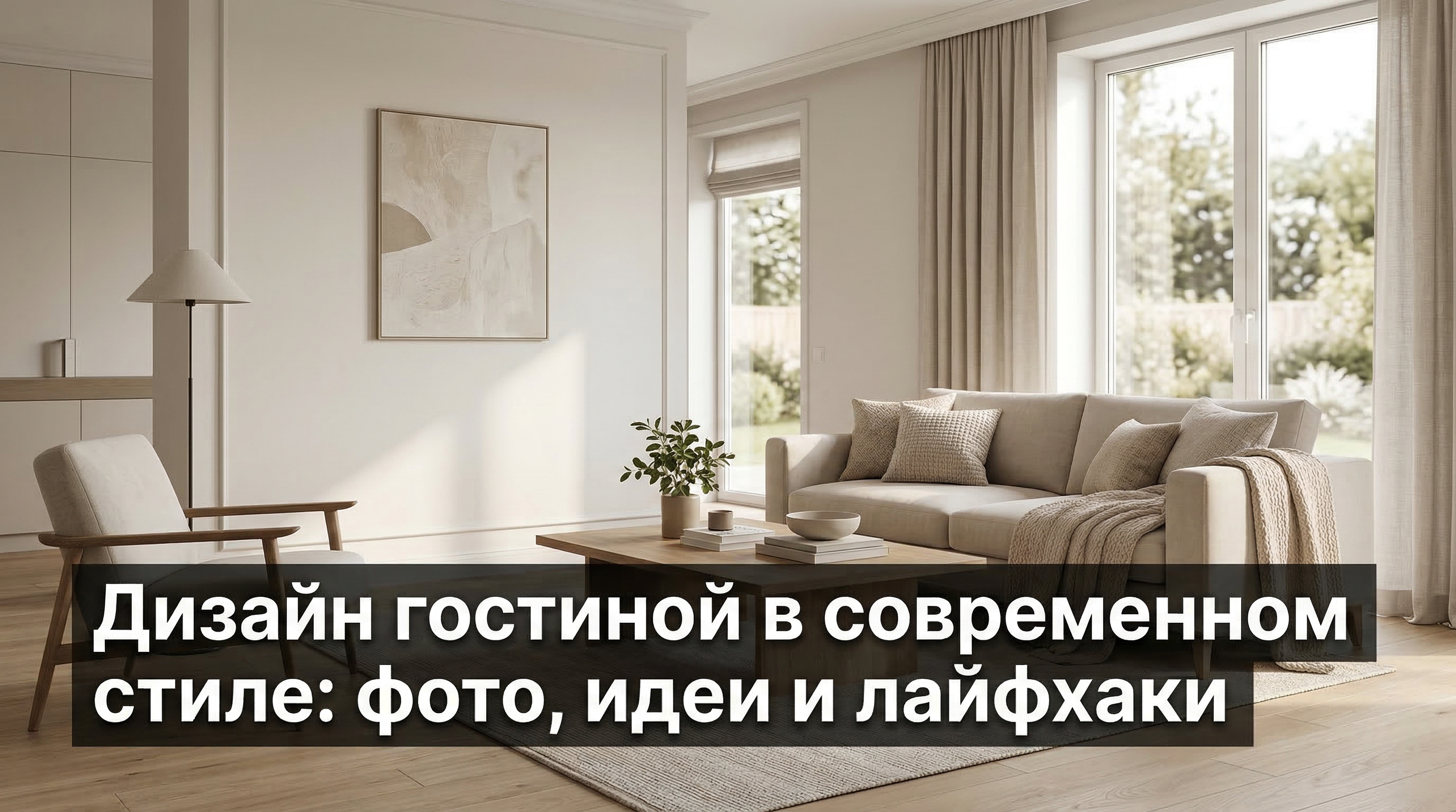 Дизайн гостиной в современном стиле — фото, идеи и лайфхаки