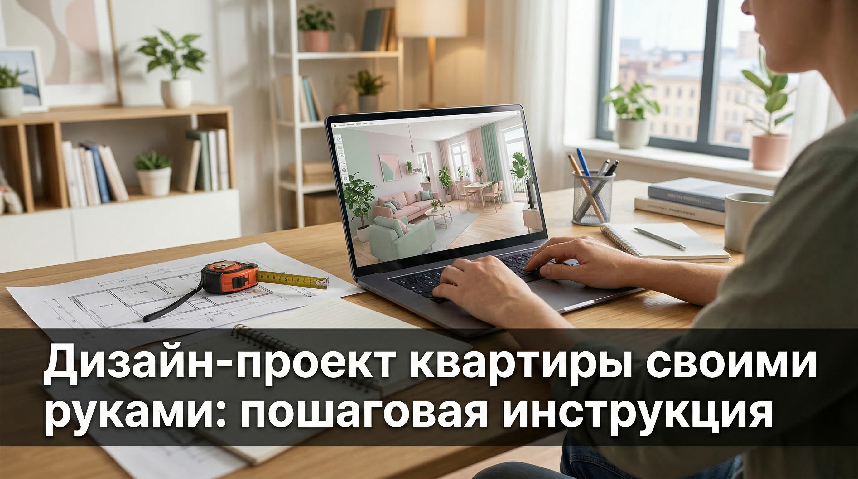 Дизайн-проект квартиры своими руками — пошаговая инструкция с чертежами и визуализацией