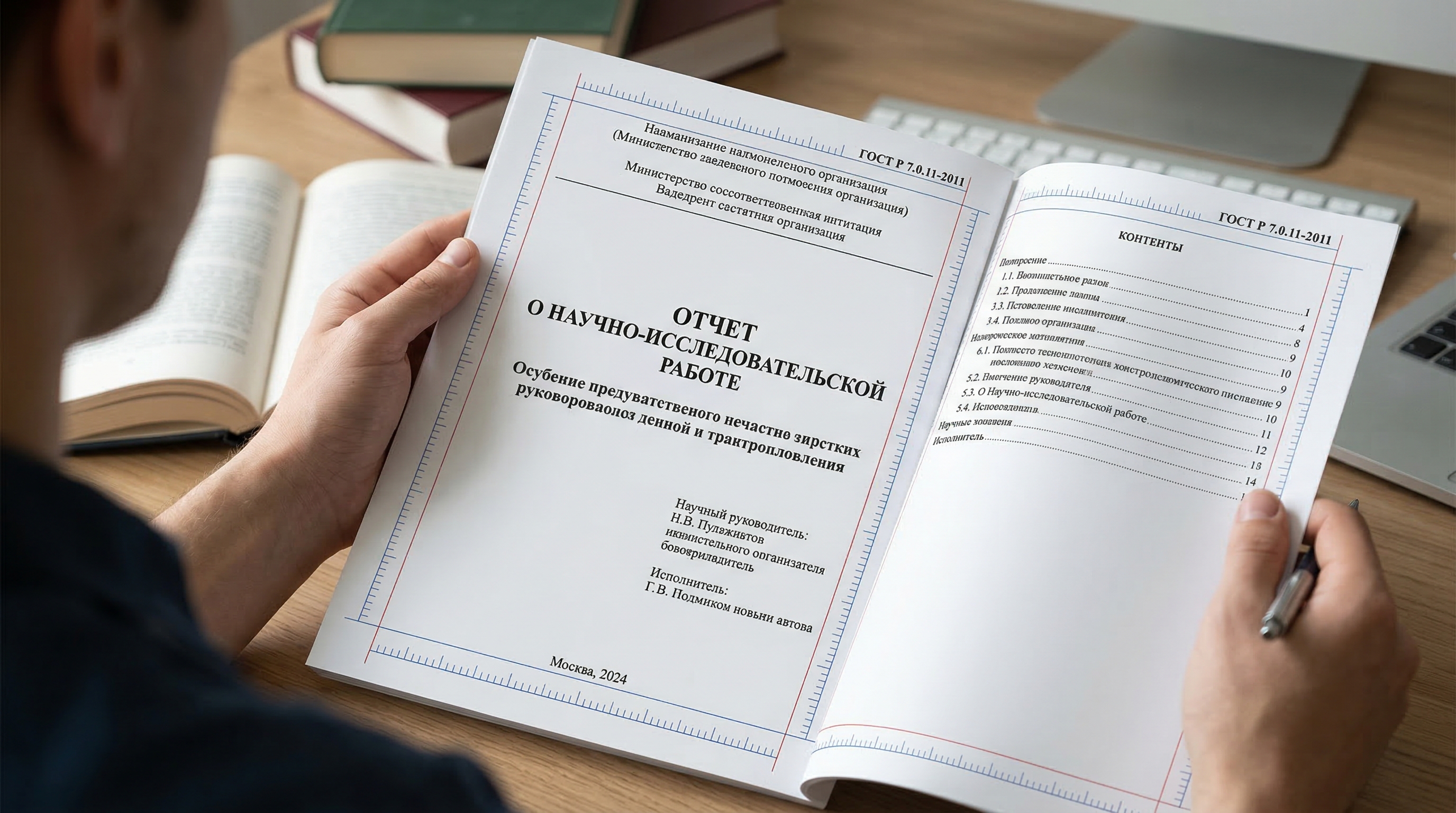 Оформление доклада по ГОСТ — титульный лист и форматирование