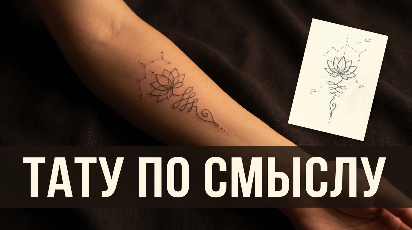Эскиз тату по смыслу: как идея превращается в рисунок
