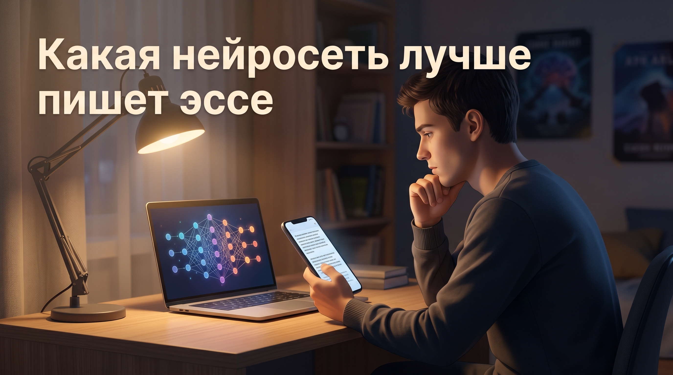 Какая нейросеть лучше пишет эссе на русском — сравнение шести сервисов