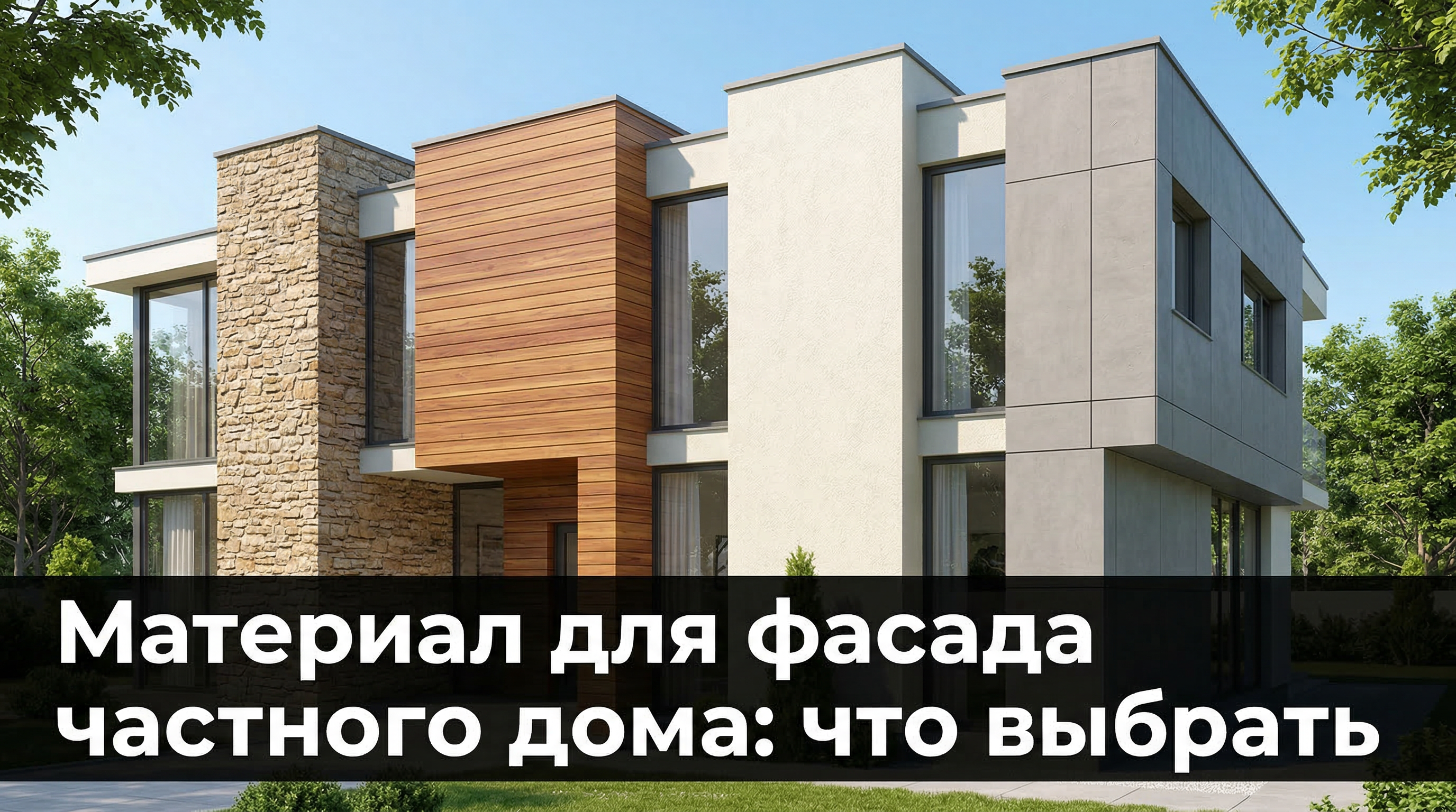 Материал для фасада частного дома: что выбрать — обзор всех вариантов отделки