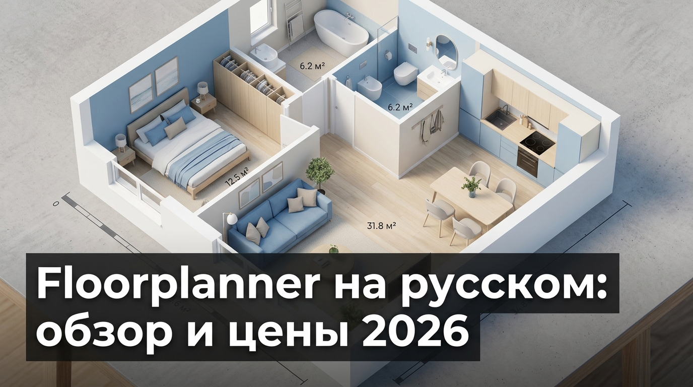 Floorplanner на русском: обзор онлайн-планировщика и цены 2026