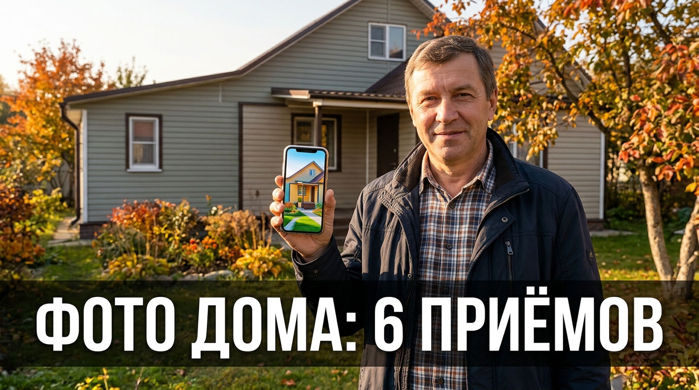 Что ещё умеет ИИ для фото дома: прогнал фасад через 6 приёмов