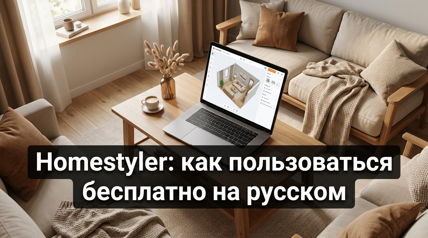 Homestyler: как пользоваться программой бесплатно на русском