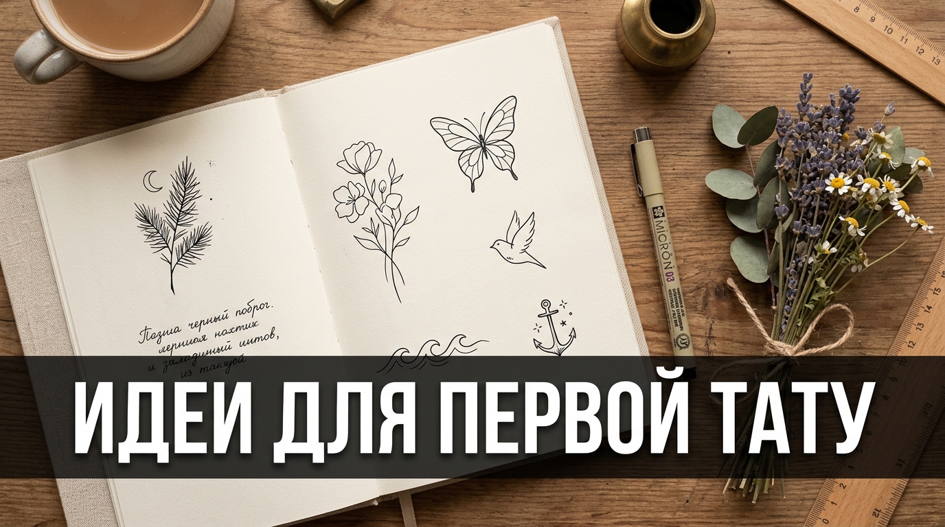 Идеи для первой тату — что набить новичку