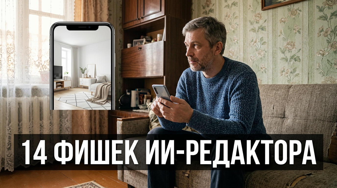 Что умеет ИИ-редактор RoomGPT: прогнал фото комнаты через 14 функций