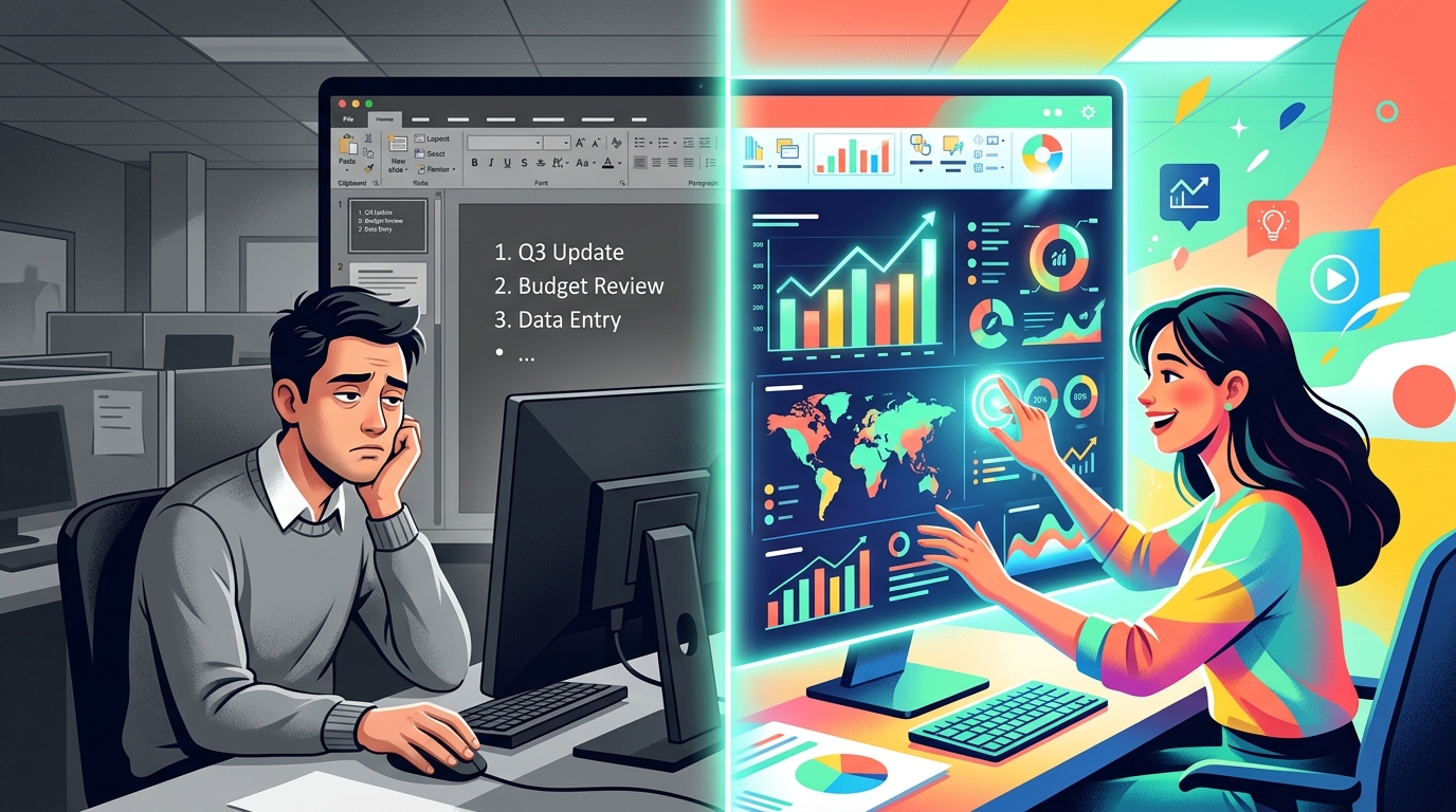 Сравнение зарубежных ИИ-сервисов и классического PowerPoint