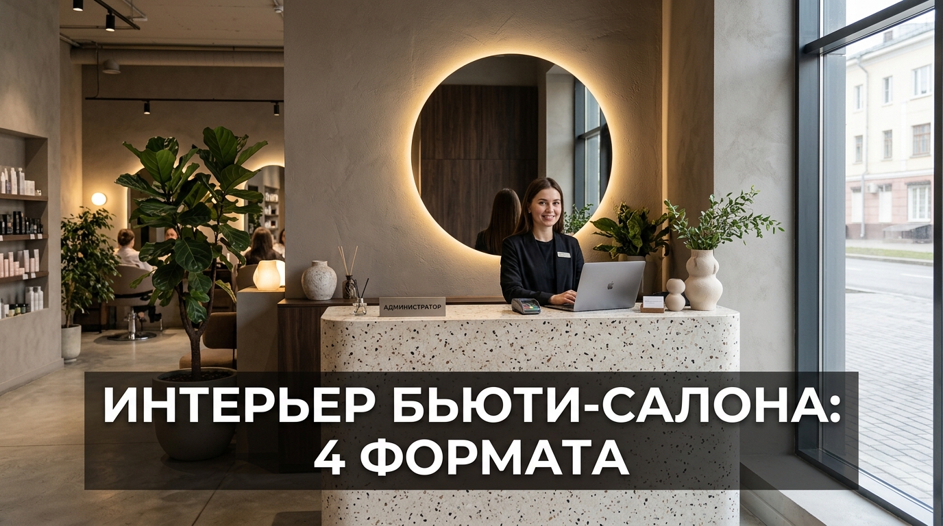 Интерьер бьюти-салона: 4 формата — спа, тату, ногти, брови