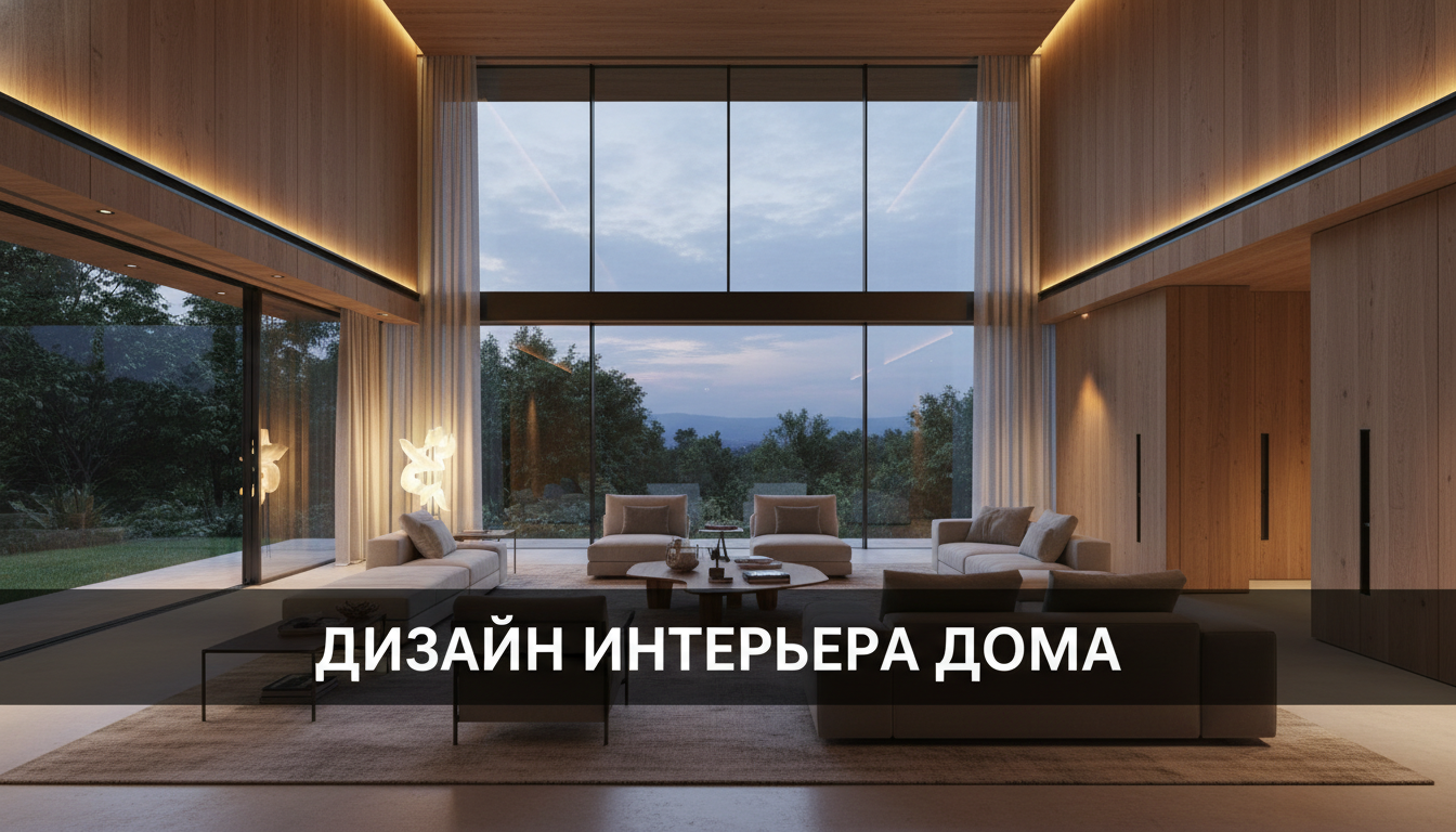 Дизайн интерьера дома: отличия от квартиры и ключевые принципы — блог RoomGPT