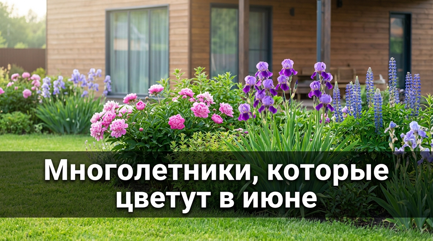 Многолетники, которые цветут в июне
