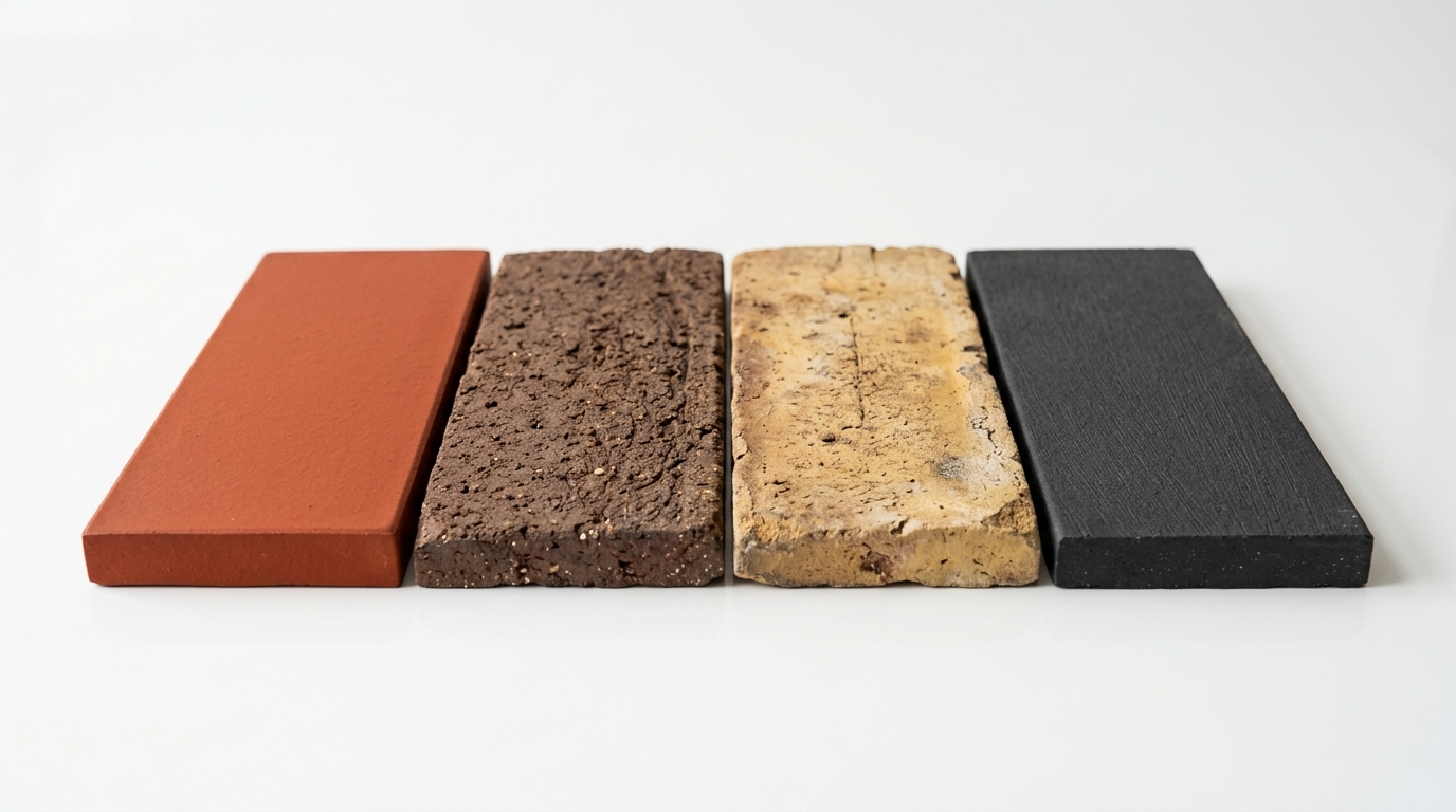 Виды клинкерной плитки — разные текстуры и цвета