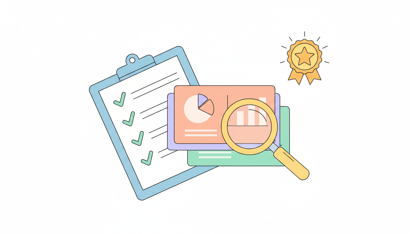 Критерии оценки конкурсной презентации — чеклист с основными параметрами