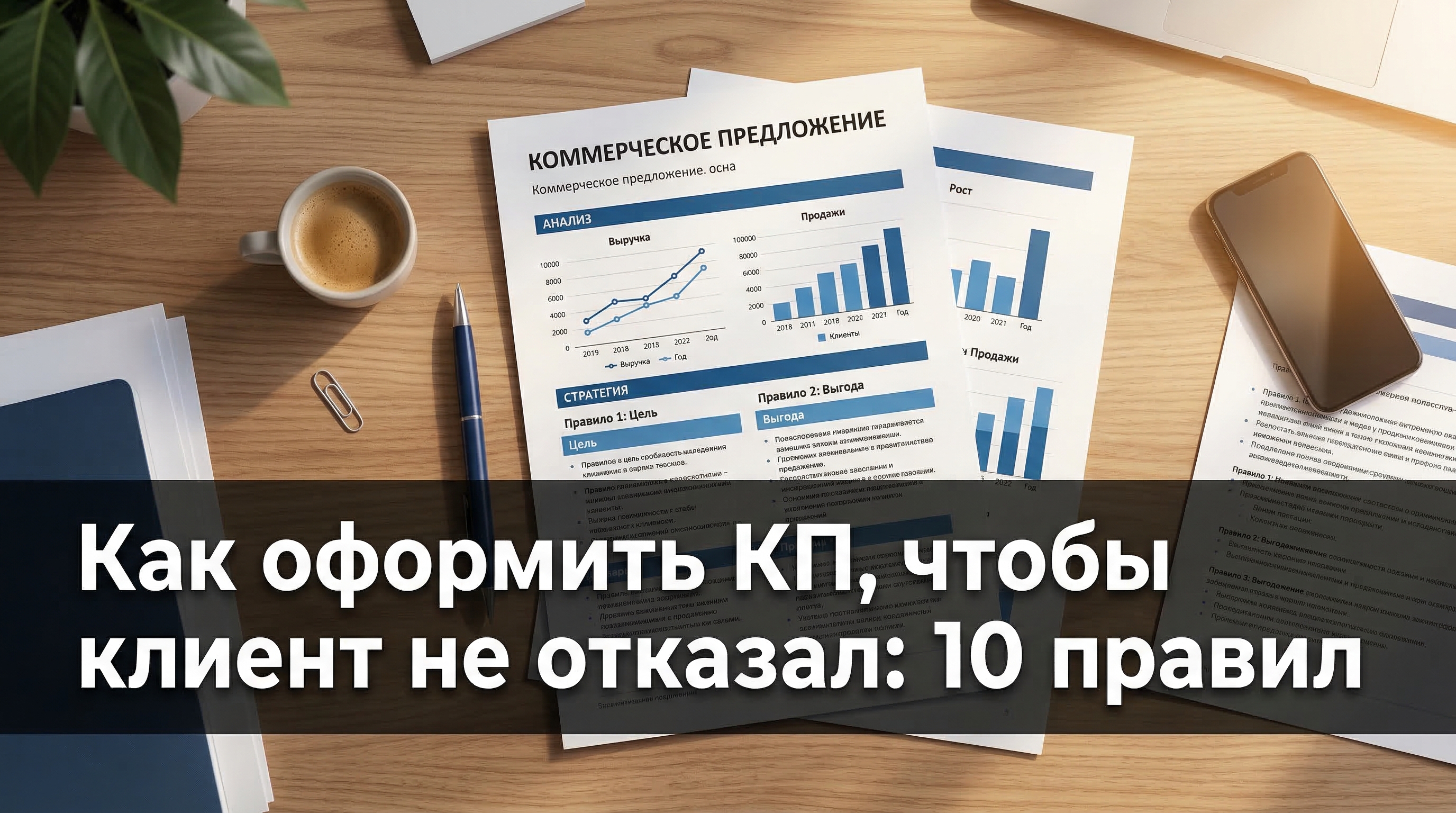 Как оформить КП, чтобы клиент не отказал: 10 правил — обложка статьи