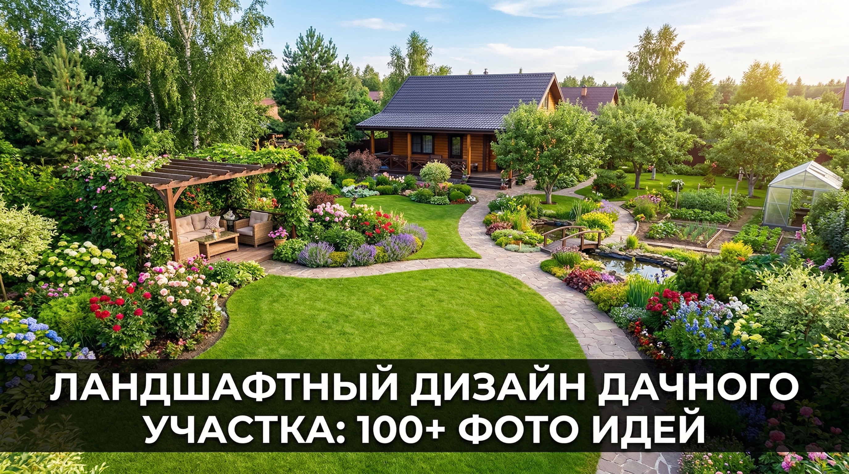 Ландшафтный дизайн дачного участка: 100+ фото идей для вдохновения