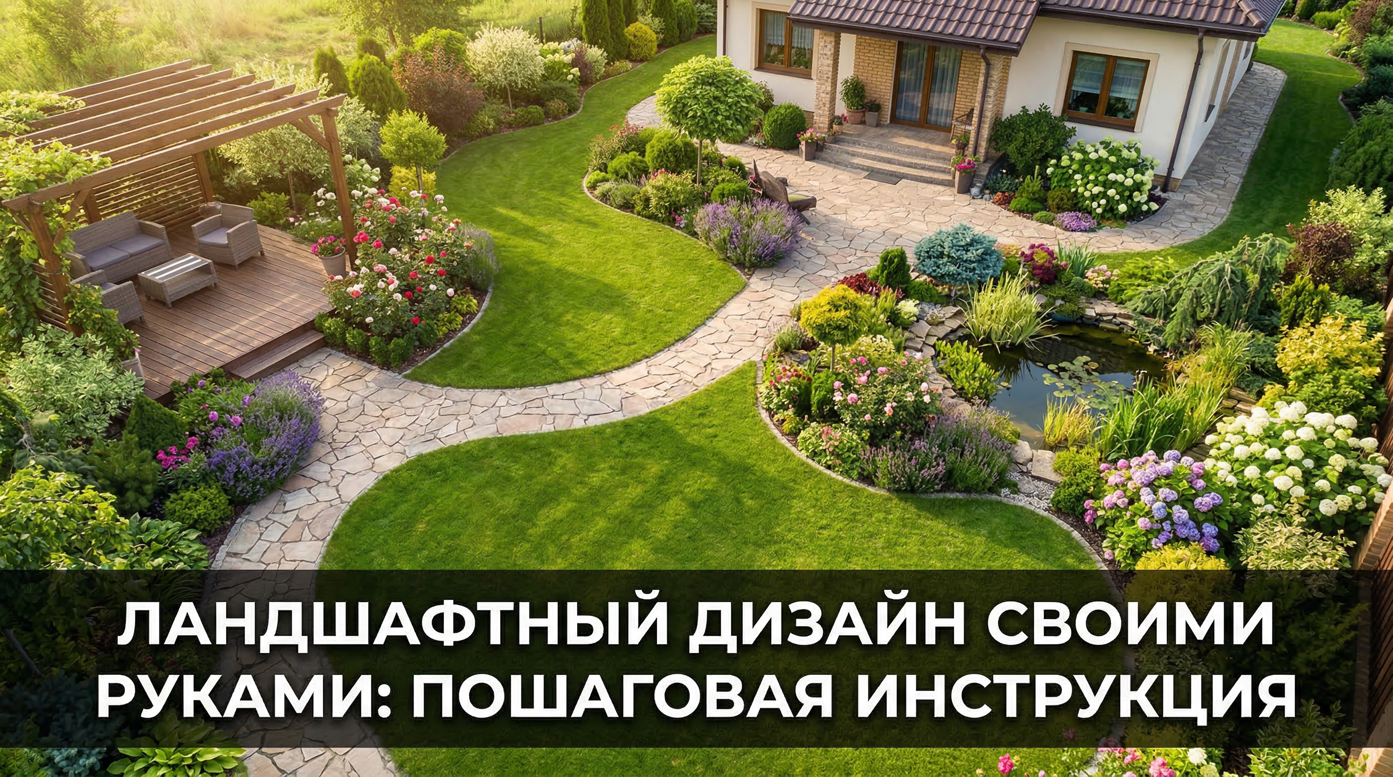 Ландшафтный дизайн своими руками: пошаговая инструкция для начинающих