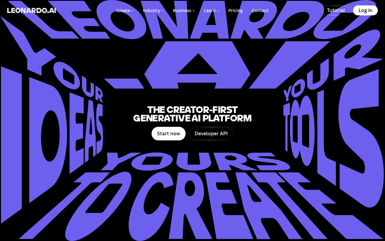 Leonardo.ai — платформа для генерации изображений