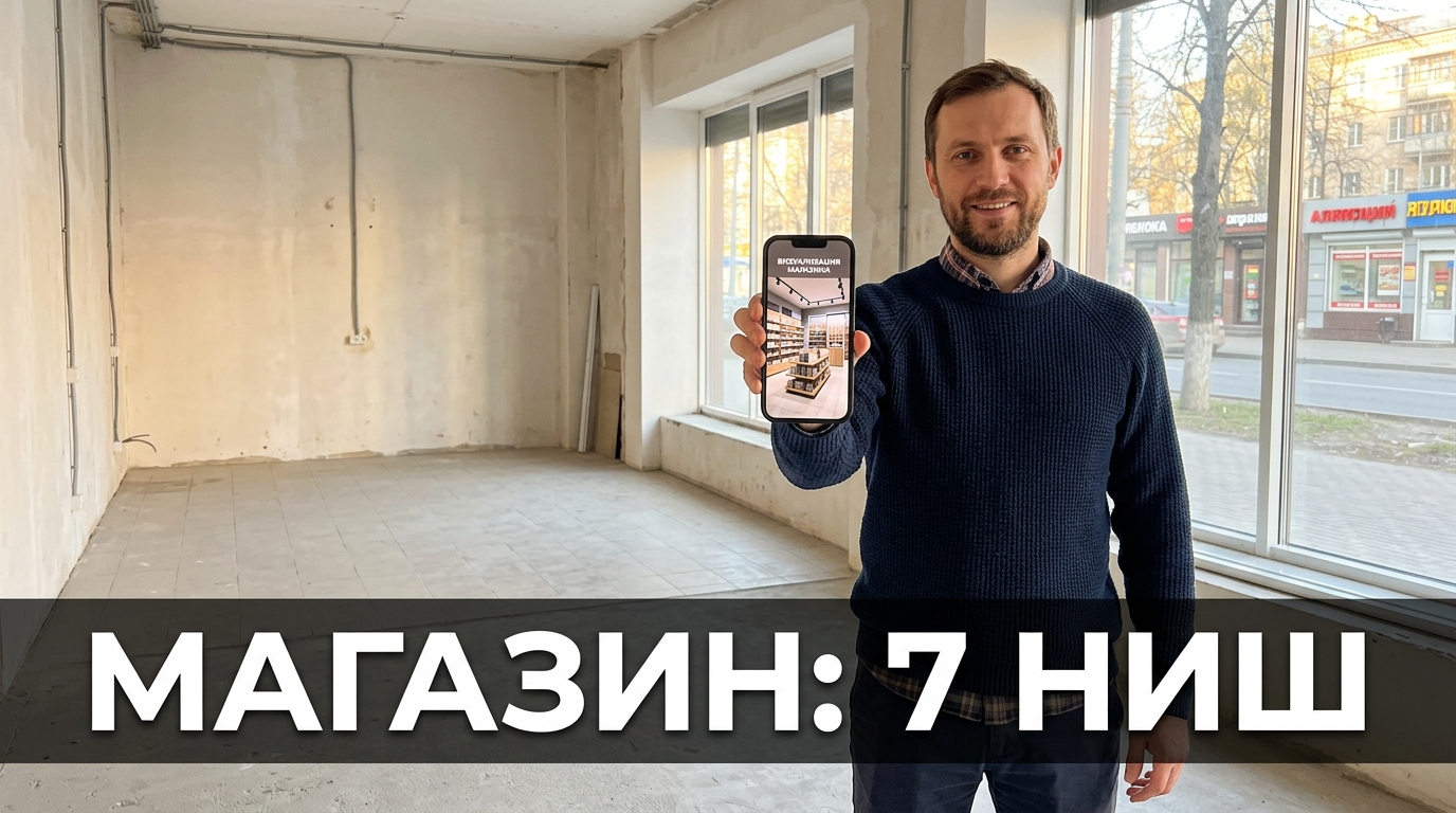Интерьер магазина: примерил 7 ниш