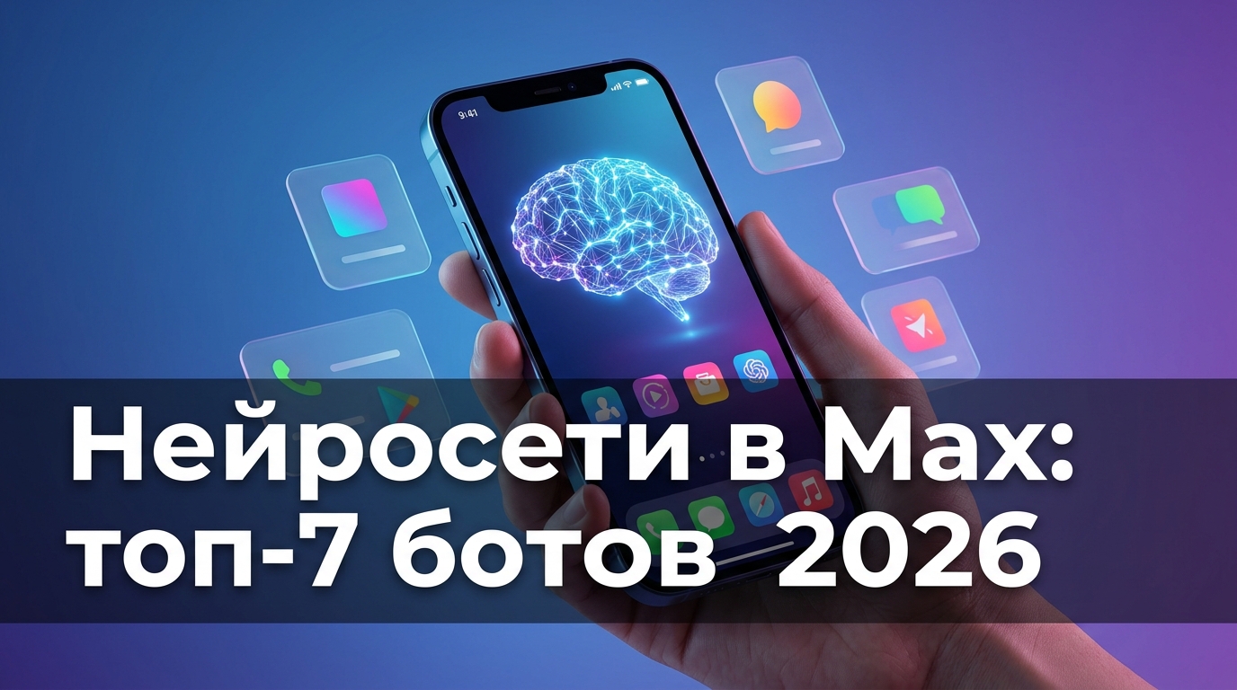 Нейросети в Max: топ-7 ботов 2026