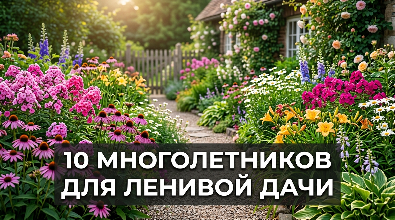 10 многолетников для ленивой дачи — посадил и забыл на 5 лет